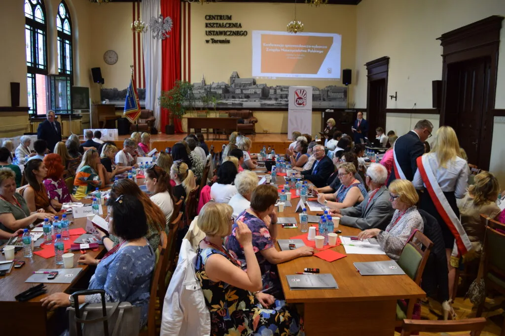 Konferencja sprawozdawczo-wyborcza Związku Nauczycielstwa Polskiego w Toruniu